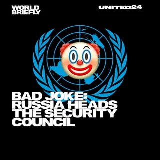 Russian presidency in the UNSC is a stark reminder that something is wrong with the way international security architecture is functioning. A state that systemically ruins international peace and security will be presiding over the body tasked with maintaining them UNITED24 Media