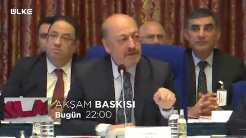 Bu akşam saat 22.00’de ÜLKE TV Akşam Baskısı’nda Çalışma ve Sosyal Güvenlik Bakanı Sn. Vedat Bilgin konuğumuz oluyor. Önemli sorularımız olacak. Herkesi ekran başına bekliyoruz.