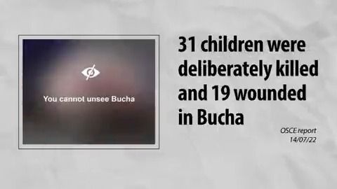 The world cannot unsee Bucha. Russia must be held accountable. #NoImpunity #Accountability #StandWithUkraine