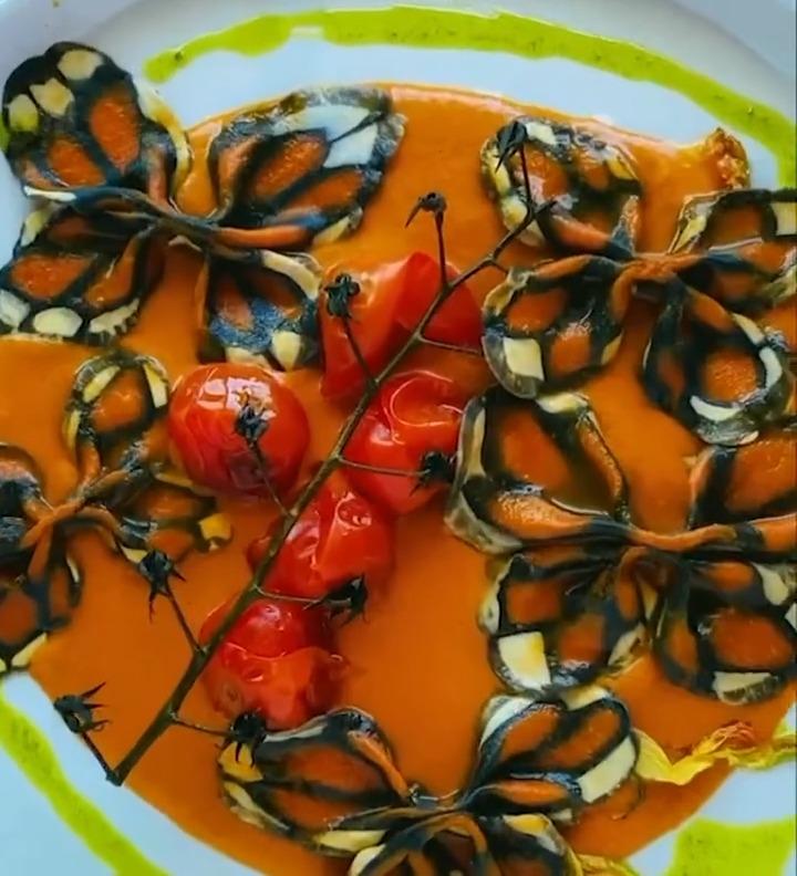 This pasta gives us BUTTERFLIES! 🦋 Love it, Linda @SaltySeattle!