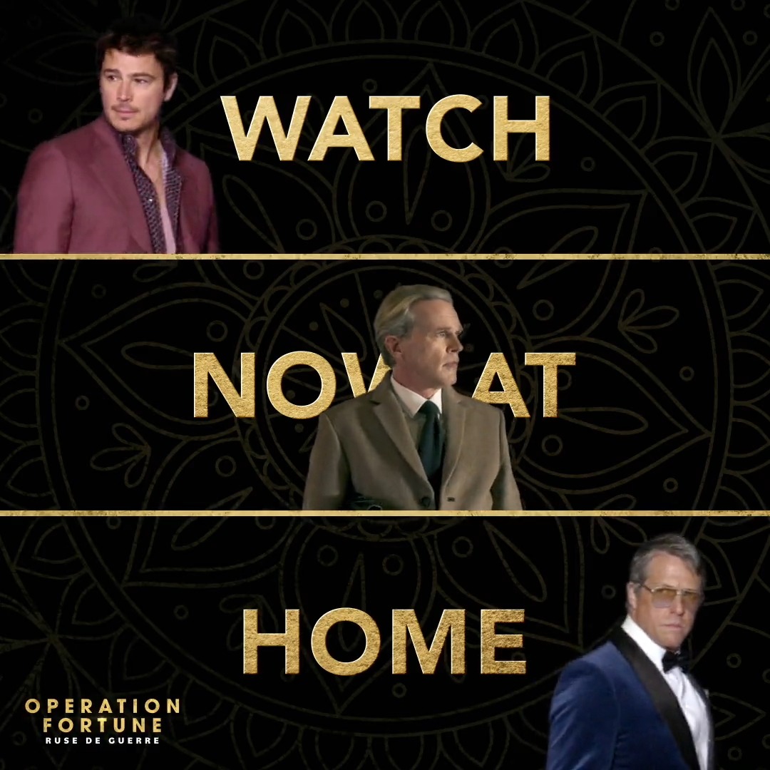 We have another mission for you. #OperationFortune – watch at home now.