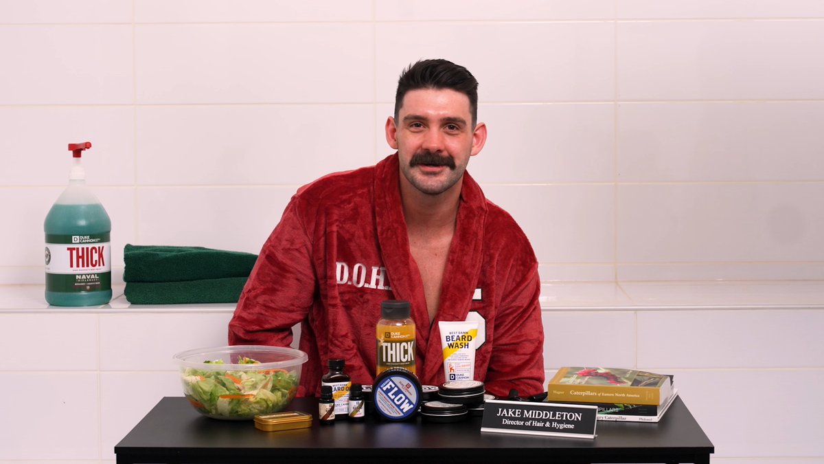 Hair and hygiene extraordinaire. Certified beauty. Jake Middleton. 👨🏻 #mnwild x Duke Cannon Supply Co.