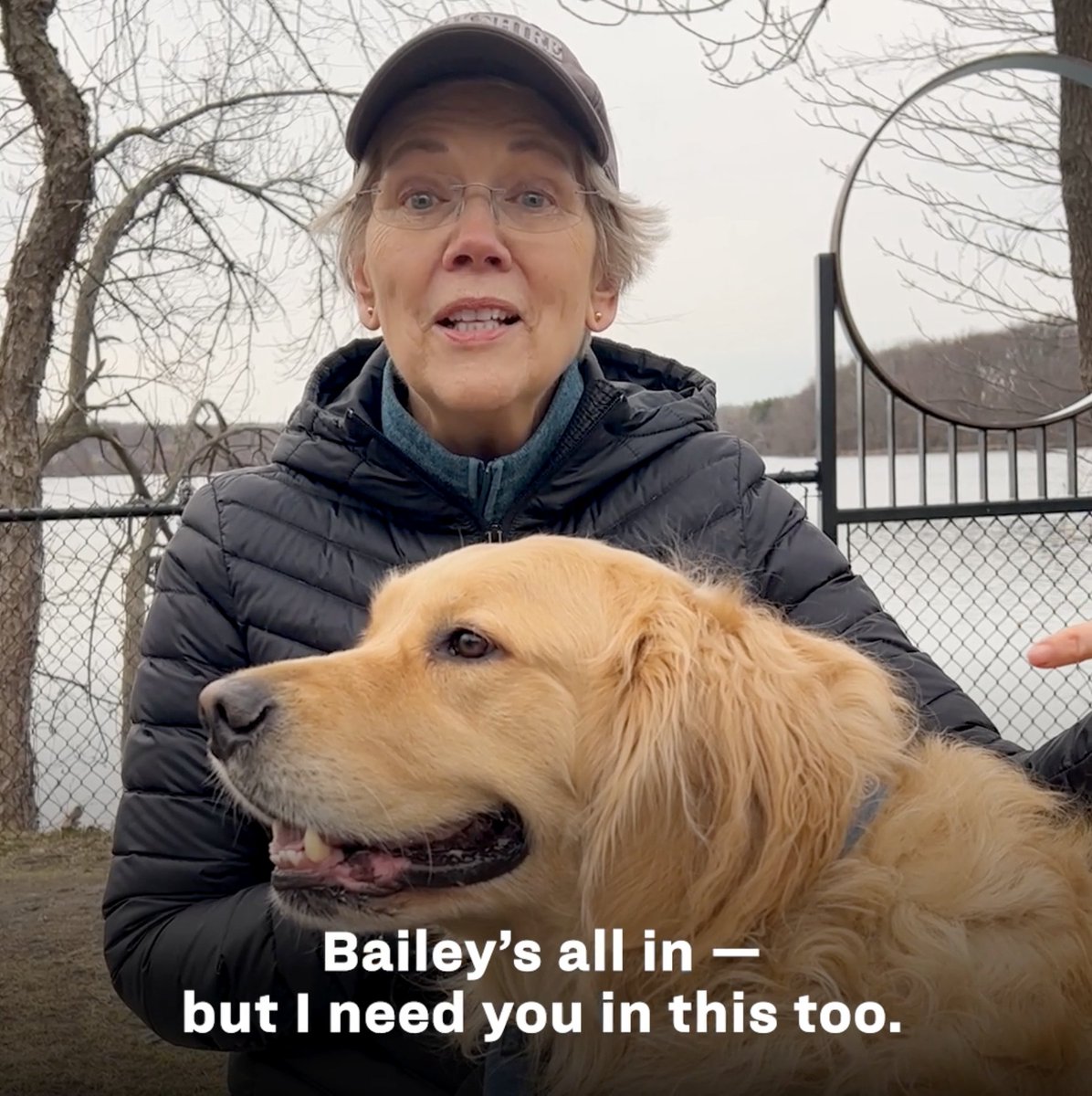 Here’s a message from me and Bailey ahead of tonight’s big fundraising deadline. A contribution of any kind will show that our values have strong support—can you pitch in?
