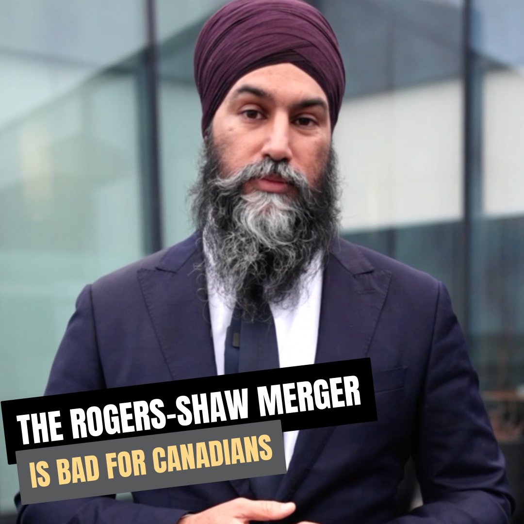 Canadians needed lower cell and internet bills. Not higher prices. We needed more good jobs, not layoffs. Canada needed more competition, not less. By approving the Rogers-Shaw merger, the Liberal govt has ignored the Competition Bureau & workers who rallied against the deal.