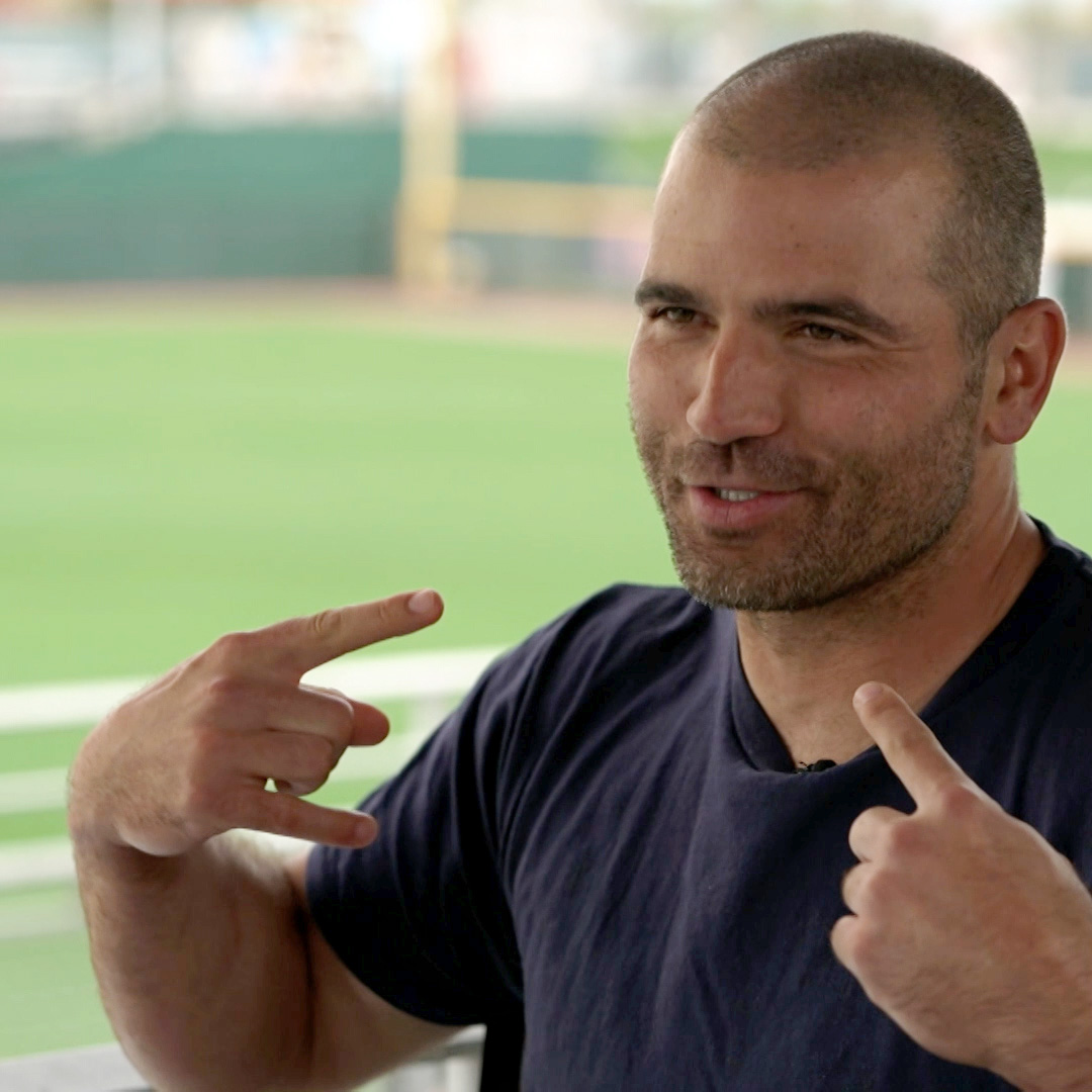 What’s up with Joey Votto’s high socks? This was not the answer Ian Hanomansing was expecting.