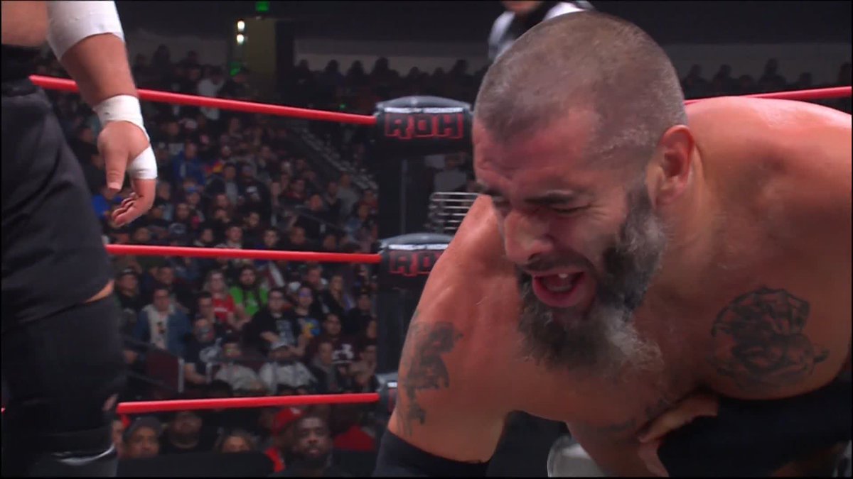 A bit of redneck Kung-fu by Mark Briscoe Mark Briscoe! #ROHSupercardOfHonor is LIVE on PPV! Order #ROHSuperCard NOW! 🔗: