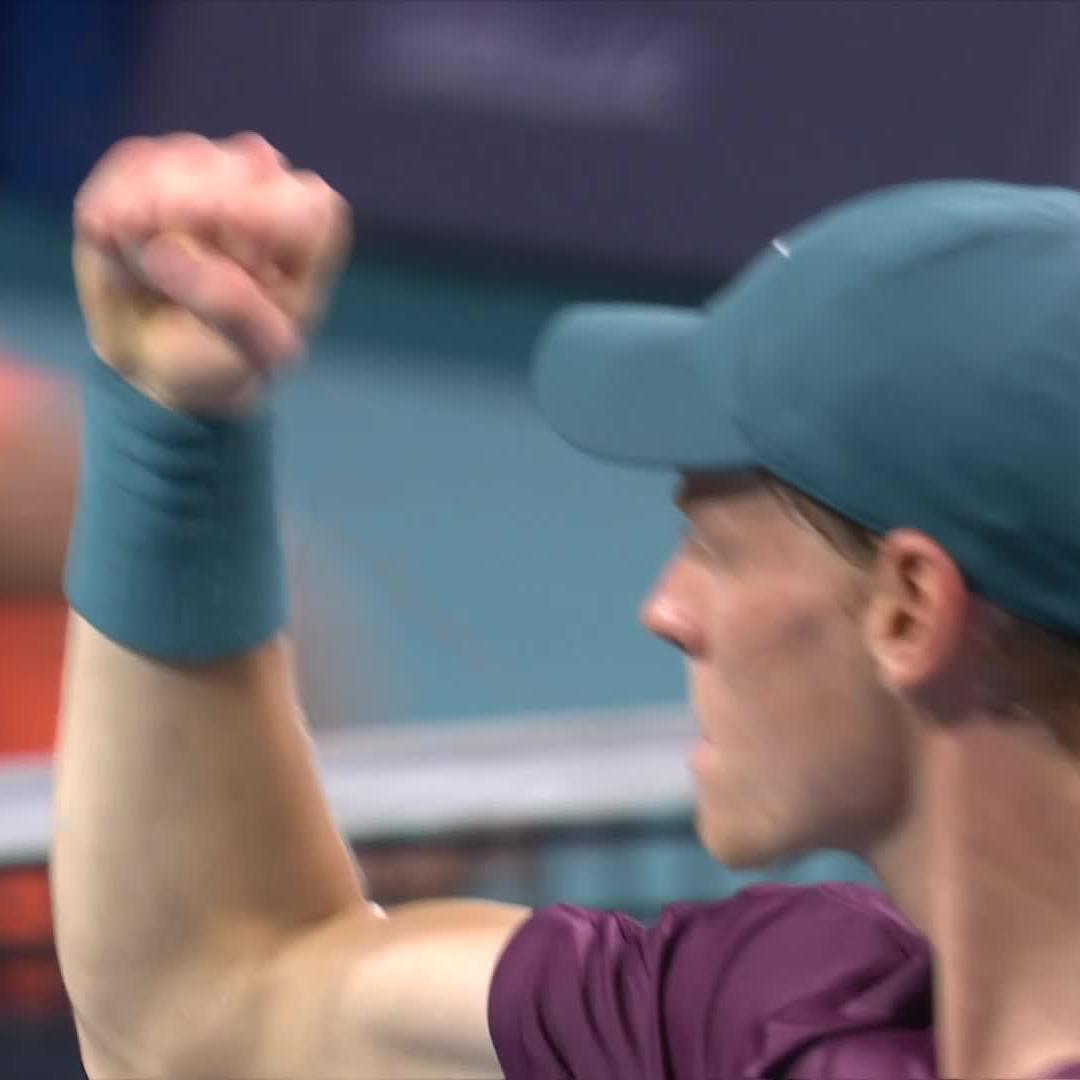 Forgive me Father for I have Sinner 🙏 Jannik Sinner #MiamiOpen
