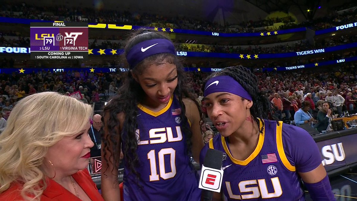 .Angel Reese &amp; Alexis Morris lead LSU Women's Basketball to its first National Championship 🐯