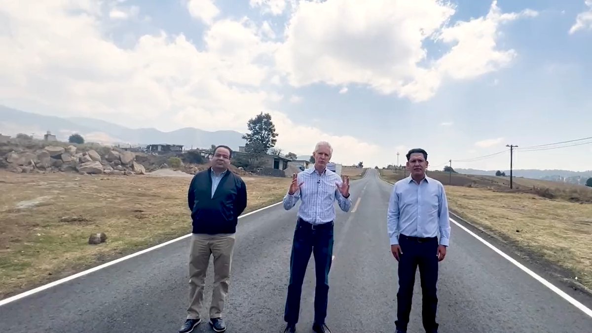 #CaminosDelSur es el proyecto carretero más grande que se haya emprendido en el Edoméx.
