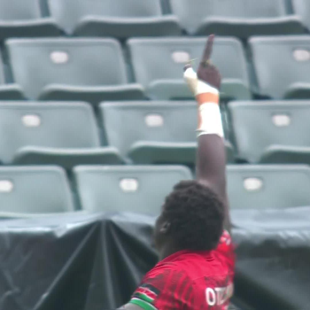 A STORMING run from Alvin Otieno 🌪⚡️ #HSBC7s | #HK7s | Shujaa