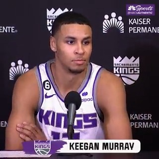 Keegan didn't want to wear the DPOG chain to the podium 😂