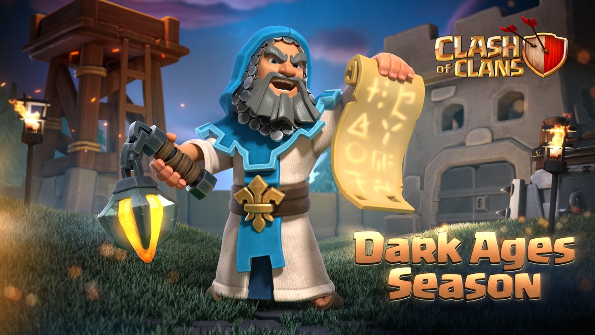 Everyone rages for the Dark Ages this season! ⚜️ Unlock the Dark Ages Warden with this month's Gold Pass! ⚜️
