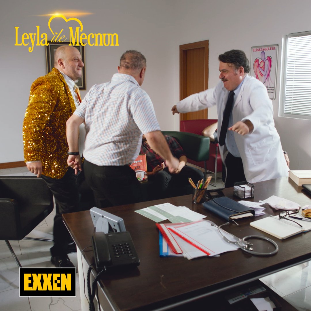 Hafta sonuna giriş yapıyoruzdur: #LeylaileMecnun #EXXEN’de gir, üye ol ve hemen izle 💛 @leylailemecnun Serkan Keskin cengiz bozkurt onursal yıldırım