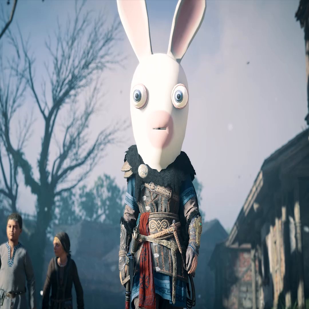 ...Does this helmet make my head look big? 👀 #AssassinsCreed