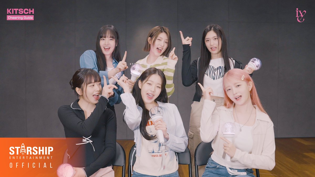 🎥 IVE 아이브 'Kitsch' 응원법 (Cheering Guide) #IVE #아이브 #IveIVE #아이해브아이브 #Kitsch
