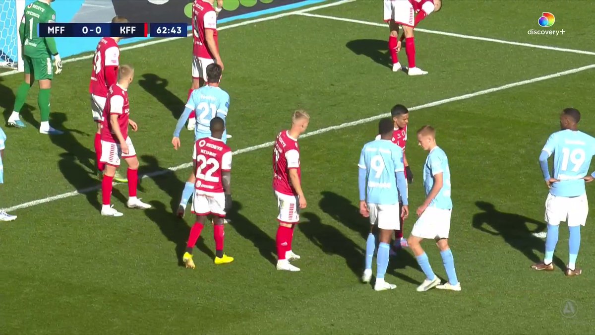 Straff för MFF efter den här situationen! Se matchen på