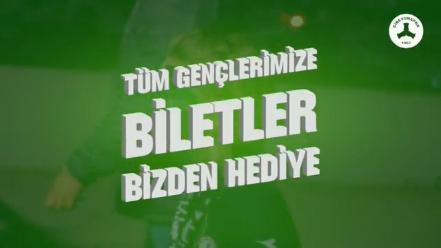 📢 Yarın saat 16:00'da evimizde oynayacağımız C. Alanyaspor maçında tüm kadınlarımıza ve 20 yaş altı tüm taraftarlarımıza maç bileti ücretsiz olacaktır. 📌 Biletlerinizi sadece Atatürk Meydanı'nda bulunan Passolig gişesinden, maç günü ise Çotanak Spor Kompleksi'ndeki ve Atatürk Meydanı'ndaki Passolig gişesinden alabilirsiniz.