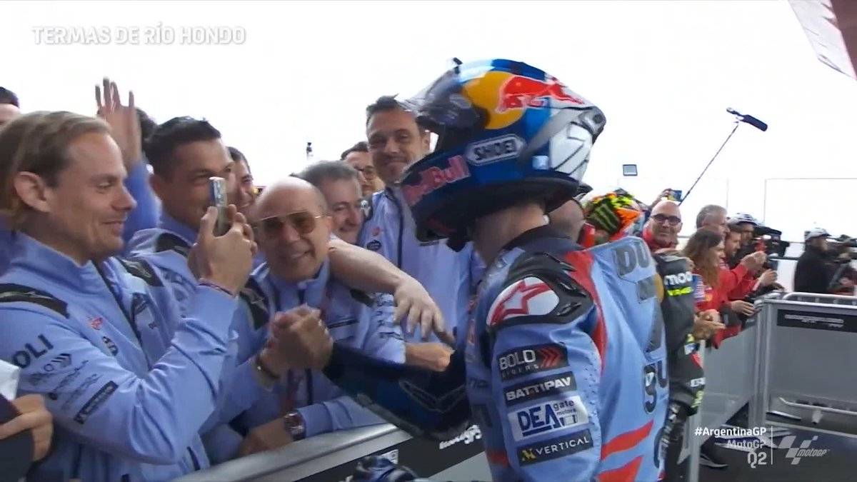 From Q1 to pole! 🔥 That will feel fantastic! Alex Márquez! 👏 #ArgentinaGP 🇦🇷