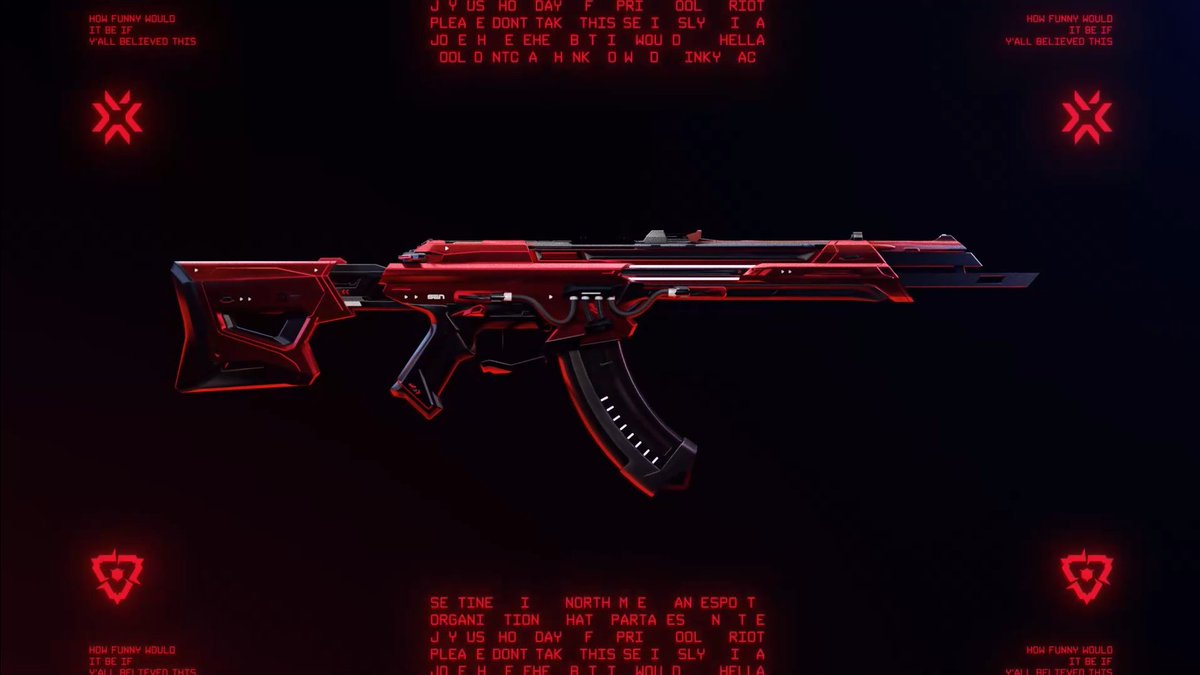 Wanna shoot like tenz or clutch like pancada? Well, you can’t. But you can use their gun Sentinels Vandal Available in the shop now