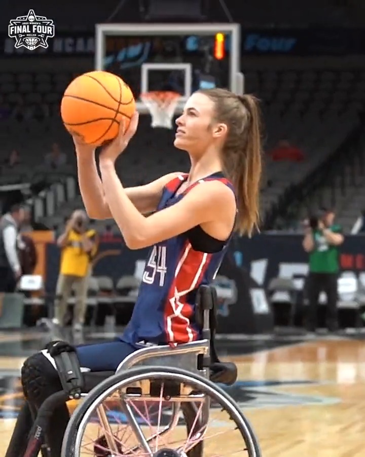 The competition was fierce when the USA Women's Wheelchair Basketball Team took on the College All-Stars! #WFinalFour x Team USA
