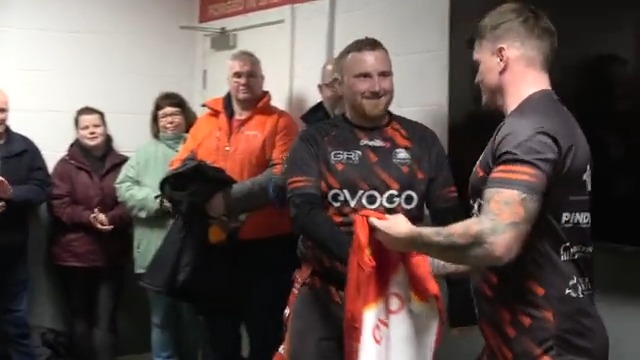 🎥 Some very wholesome viewing for your Saturday night as we celebrate our Learning Disability Super League team, who started up a year ago! 👕 The players received their shirts from the Men's squad. 📸 Full gallery of pictures to come in the week. 🤝 Eagles Foundation and CMD Ltd. 🦅 #OneClub