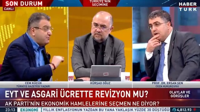 Alım gücü seçim sonucunu etkiler mi? 14 Mayıs'ta hangi aday ve ittifak daha çok oy alır? Kur Korumalı Mevduat işe yaradı mı? Türkiye Gazetesi Yazarı Cem Küçük #OlaylarveGörüşler'de yorumladı.
