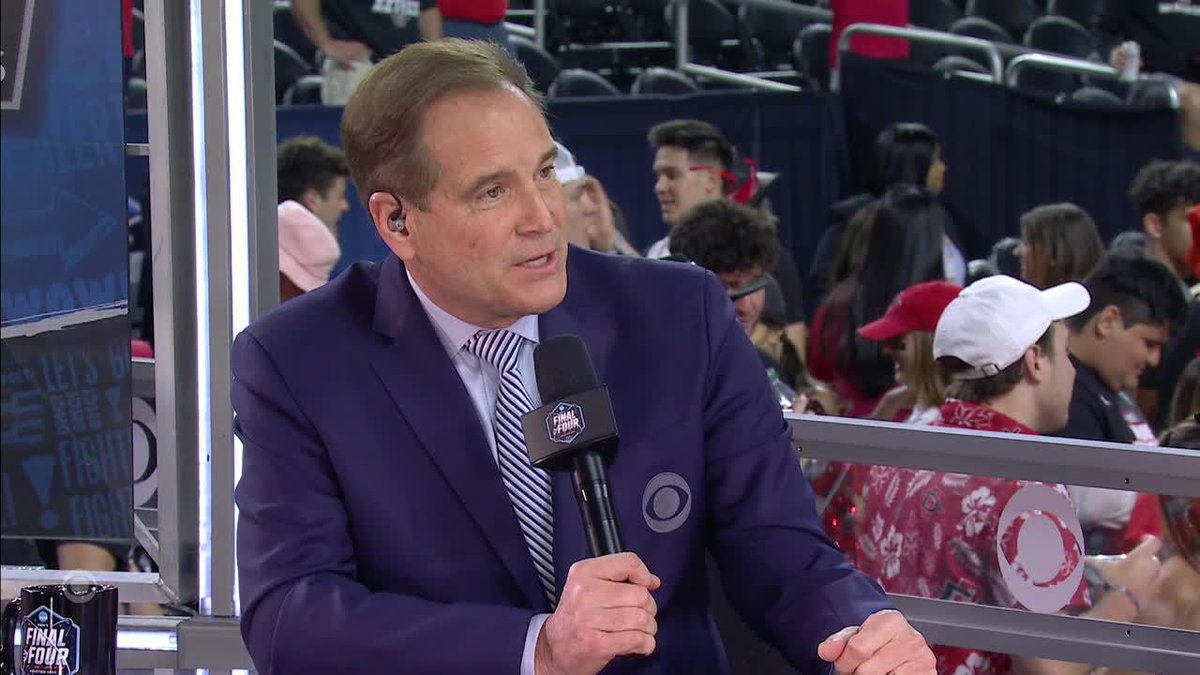 "I've always wanted the fan to feel like they had a seat at the table" ❤️ Jim Nantz reflects on the feeling of calling his last #MFinalFour