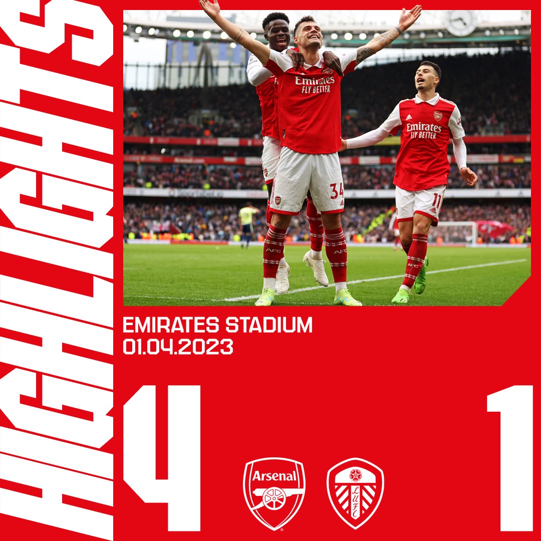 👊 Victorious at home Relive all the highlights from our 4-1 win over Leeds earlier this afternoon 👇