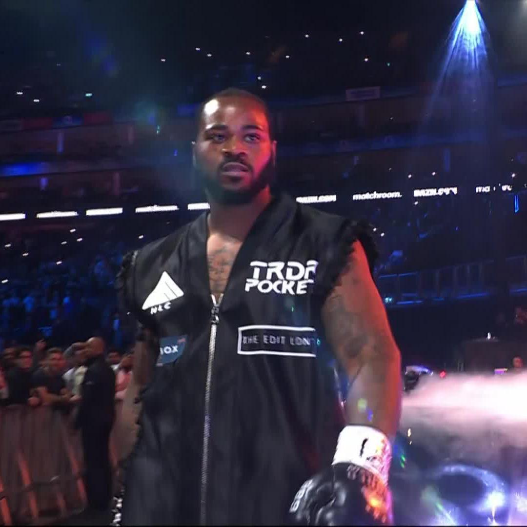 Jermaine Franklin is here to cause the upset 🇺🇸 #JoshuaFranklin LIVE on DAZN now 🍿
