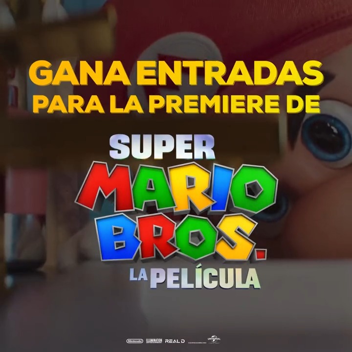 🚨Fan de Mario Bros ¡𝐋𝐥𝐞𝐠𝐨́ 𝐭𝐮 𝐦𝐨𝐦𝐞𝐧𝐭𝐨! Participa por entradas para la premiere de #𝐒𝐮𝐩𝐞𝐫𝐌𝐚𝐫𝐢𝐨𝐁𝐫𝐨𝐬𝐋𝐚𝐏𝐞𝐥𝐢́𝐜𝐮𝐥𝐚 🍄🌟 en Supercines 🤩 Responde la pregunta y escribe tu ciudad 😉 #QuienesAmanElCinePrefierenSupercines 😎