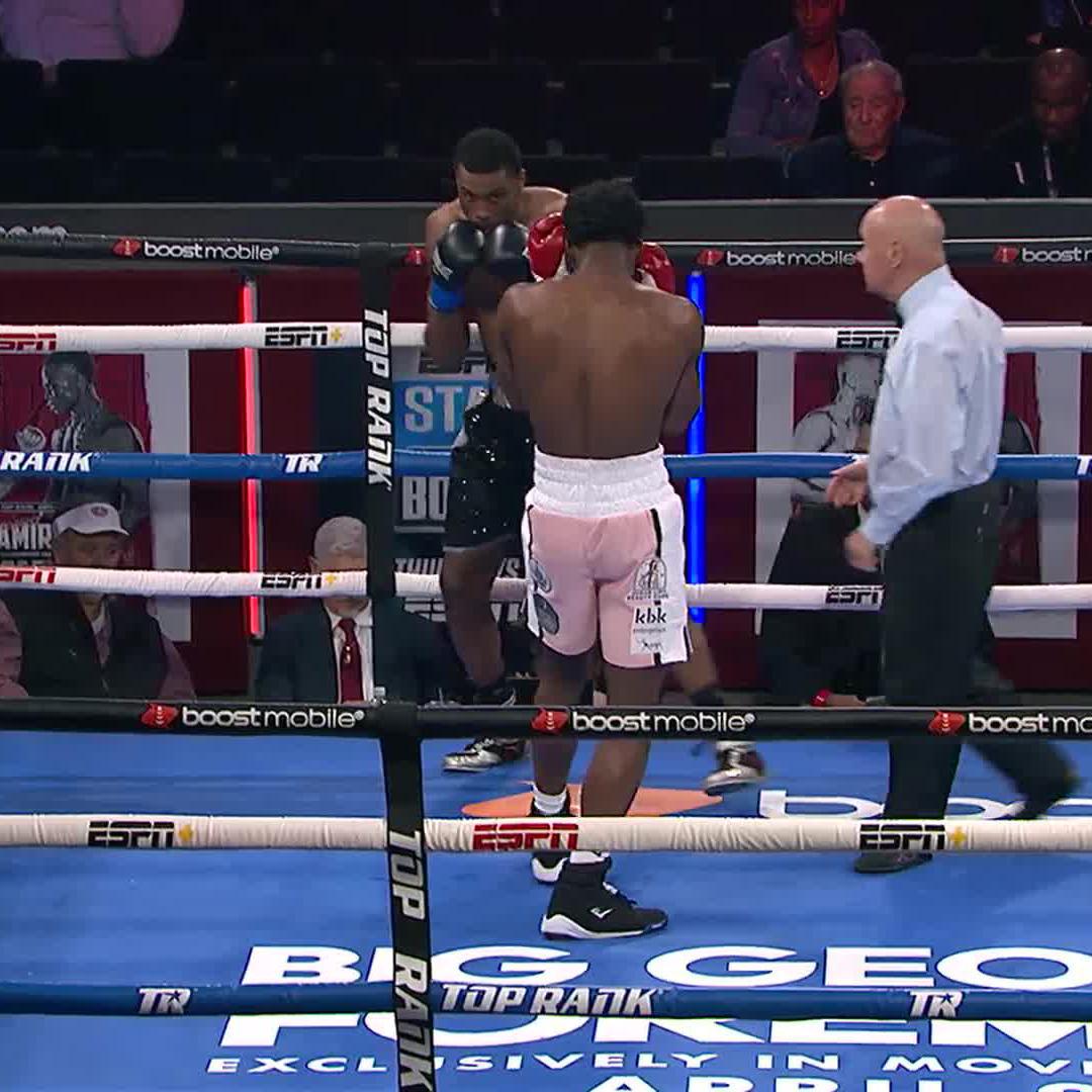 The prospects are SHINING tonight 🌟 @TizzyFreeSmoke | #RamirezDogboe