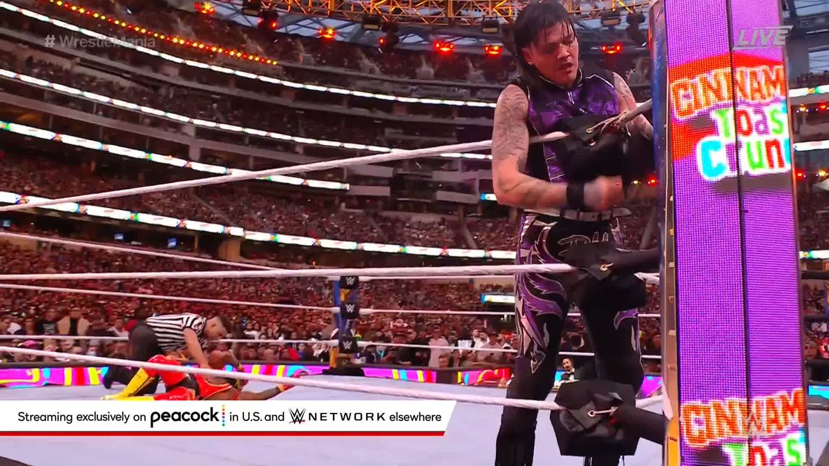 Thank you Benito Antonio!!! #WrestleMania
