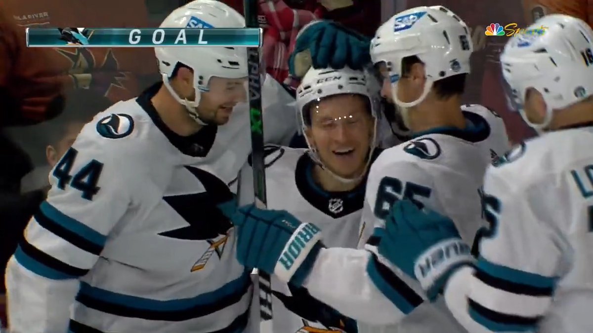 No one deserves their first @nhl goal more 😌 BIG congrats to Kyle Criscuolo!