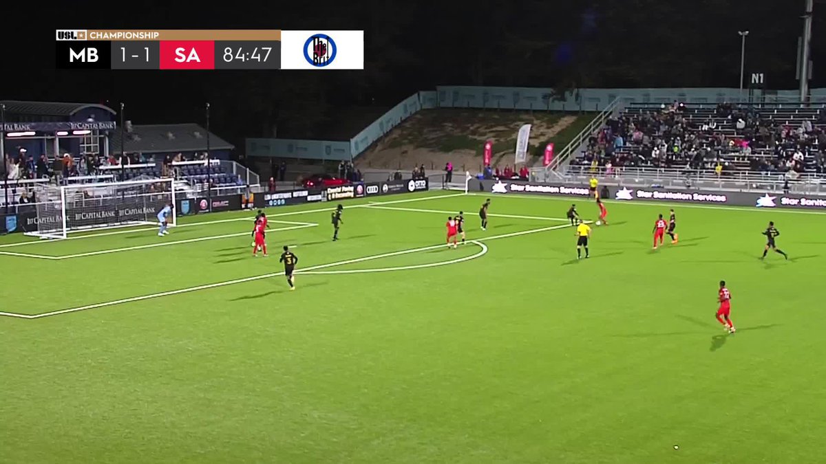 .𝔸𝕝𝕚𝕜𝕒 𝕃𝕖𝕗𝕣𝕠𝕪 makes an impact off the bench! 💥 His powerful right-footed strike has given San Antonio FC a late lead! #MBvSA