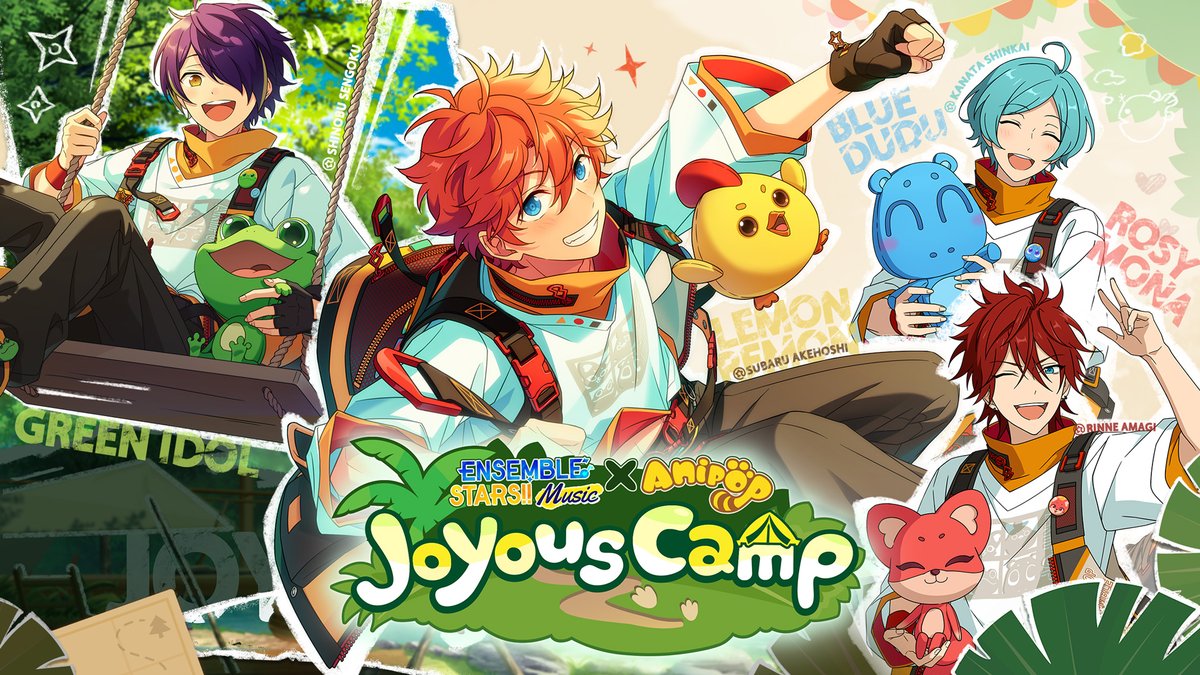✨Enstars × Anipop PV Embark on a new journey from 04/08! 🎁Follow&RT: 4 Producers: $50 (iOS/GP gift card) 20 Producers: 10 DIA Scout Tickets(time-limited) 🎉10 DIA Scout Tickets(time-limited) to every Producer if this tweet reaches 10,000 RT by 04/08 12:00 PM GMT-5!