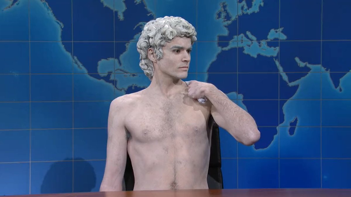 Michelangelo’s David has some thoughts on the controversy involving him and a Florida school
