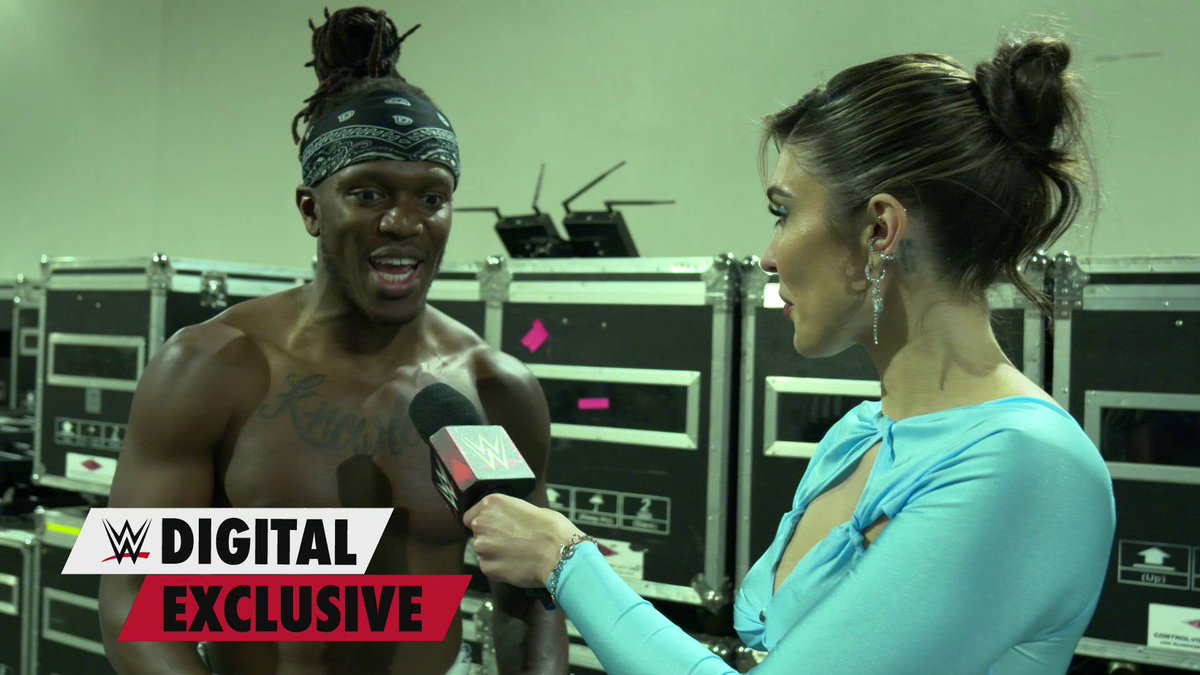 EXCLUSIVE: ksi wants to face Bobby Lashley?! #WrestleMania