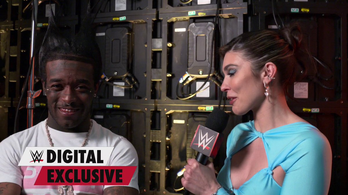 LIL UZI VERT can't believe he got to stand alongside #TheBloodline on #WrestleMania Saturday!