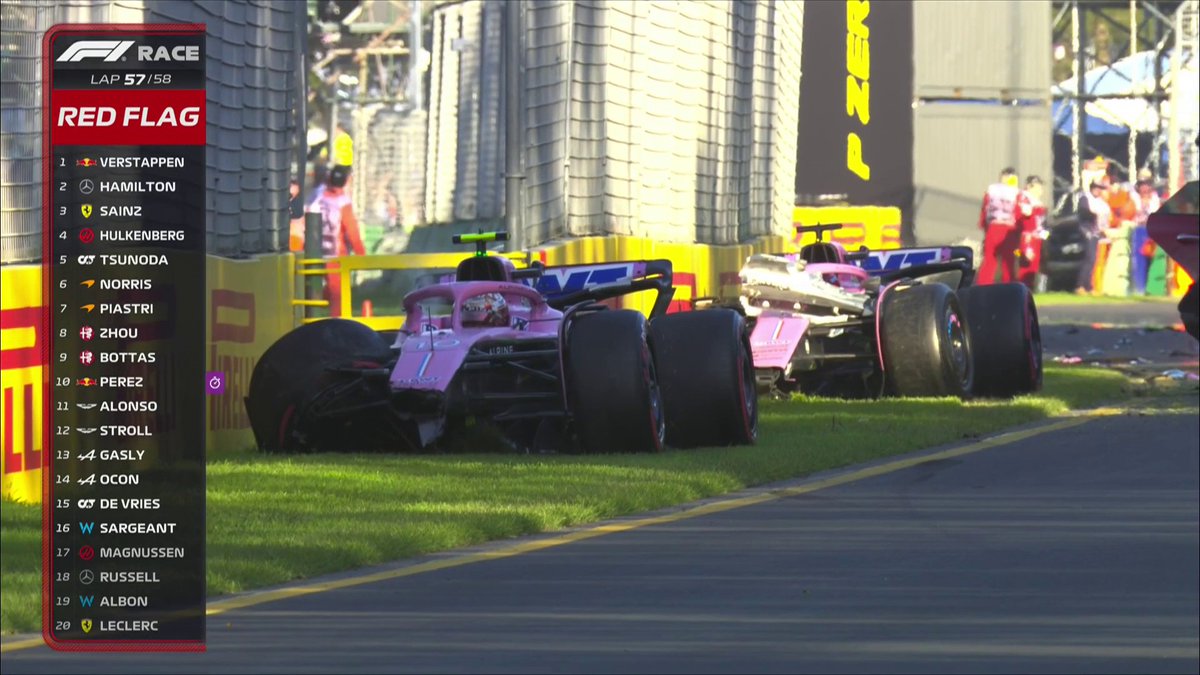 WOW! WOW! WOW! Absolute CHAOS after the restart! RED FLAG again!