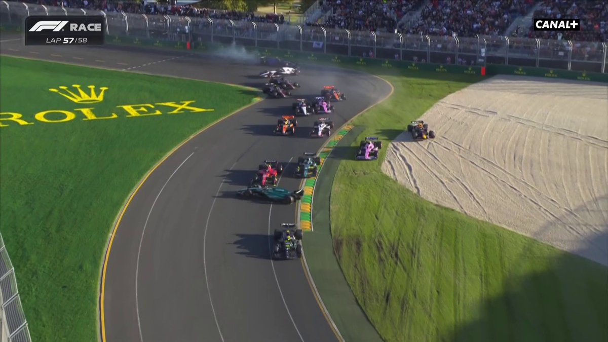 CETTE RELANCE DE COURSE 😳😳😳 #AusGP #F1