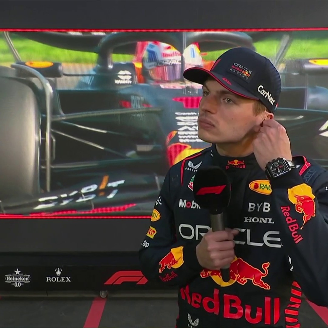 "It's quite clear in the rules what you're allowed to do now in the outside, but clearly it's not followed" 👀 Max Verstappen with his post-race thoughts...
