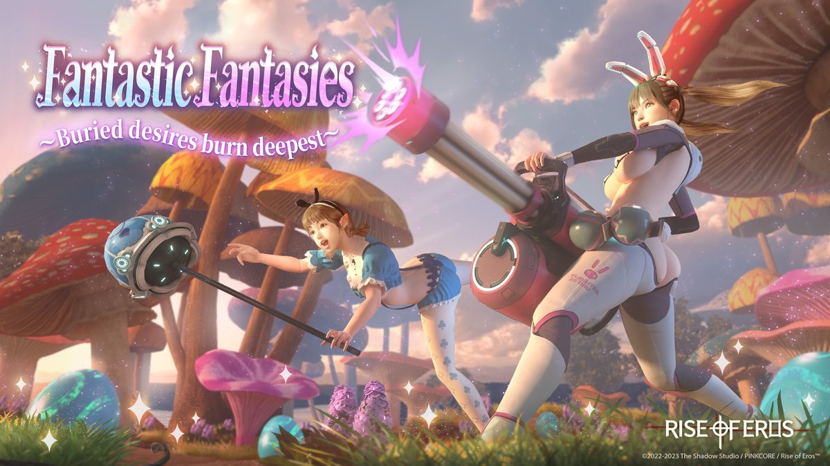 Rise of Eros [Fantastic Fantasies] Event Trailer Warning! Spirit power inputs reaching delusional levels! Danger: Unknown regions observed, all research personnel please take cover! #RiseofEros #FantasticFantasies #LimitedEvent