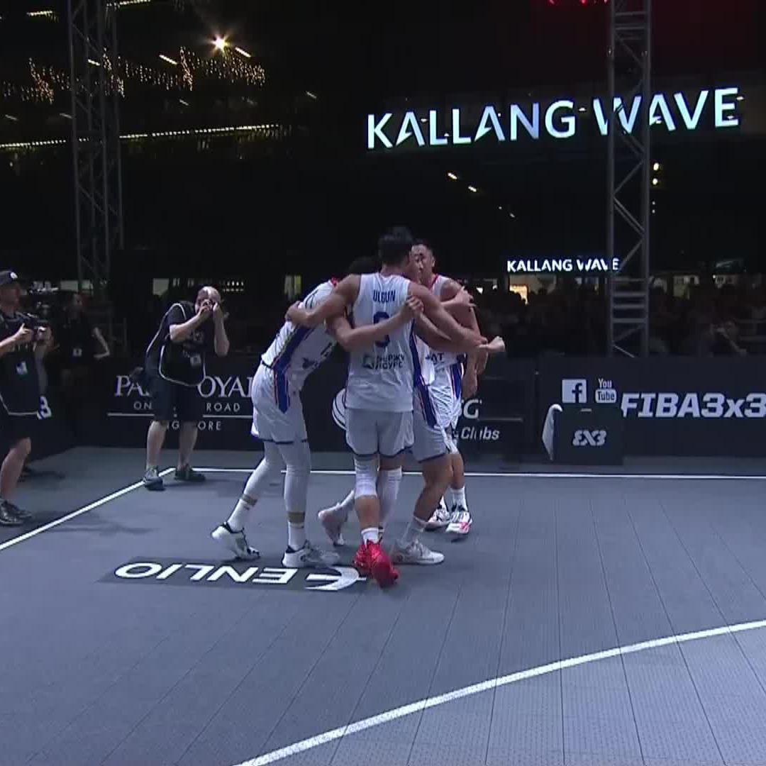 Anand Ariunbold makes Mongolia 🇲🇳 #3x3Asia Cup 2023 CHAMPIONS 🥇🎉