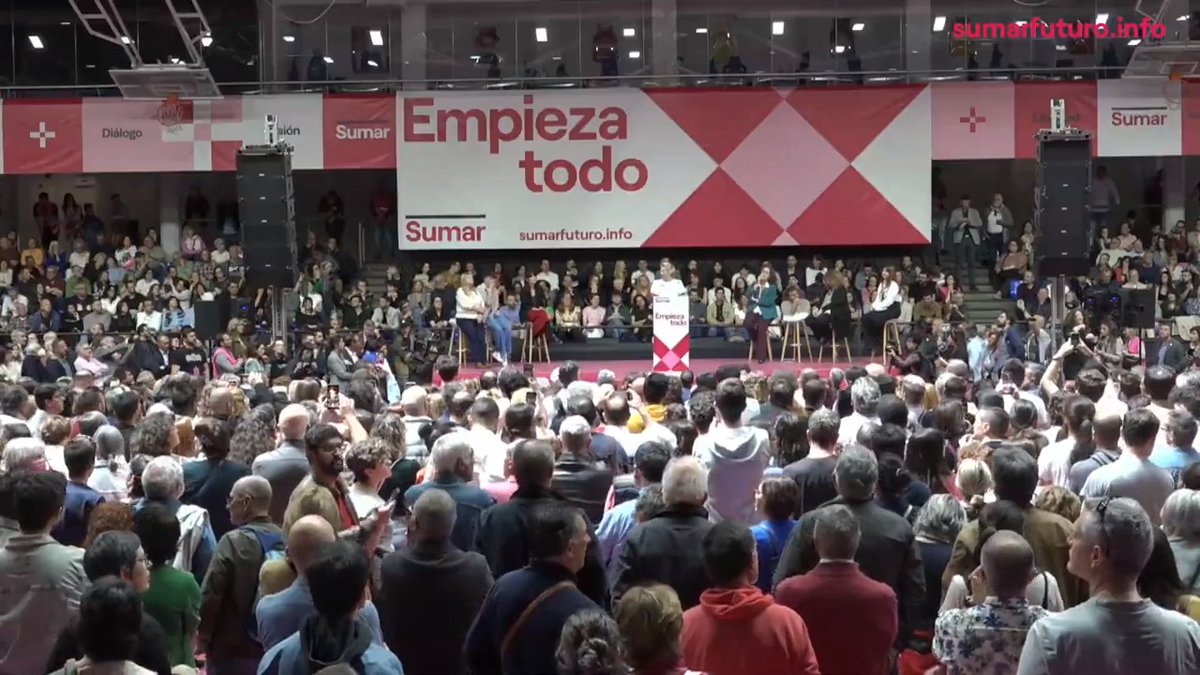 💬Yolanda Díaz: "Creo que puedo ser útil a mi país, a nuestra gente. Por eso voy a dar un paso adelante. Quiero ser la primera presidenta de mi país, la primera presidenta de España." #Sumar2A || DIRECTO🔴