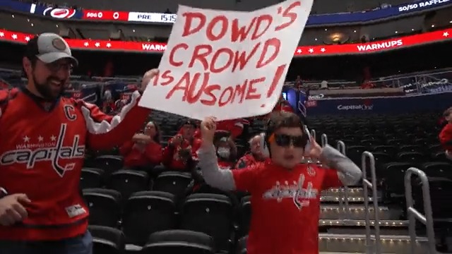 "We're just happy to be the platform to get these kids and families to the game." In celebration of #AutismAcceptanceDay, we highlight the incredible work being done by Nic and Paige Dowd with "Dowd's Crowd" to help bring hockey to the autism community. #ALLCAPS