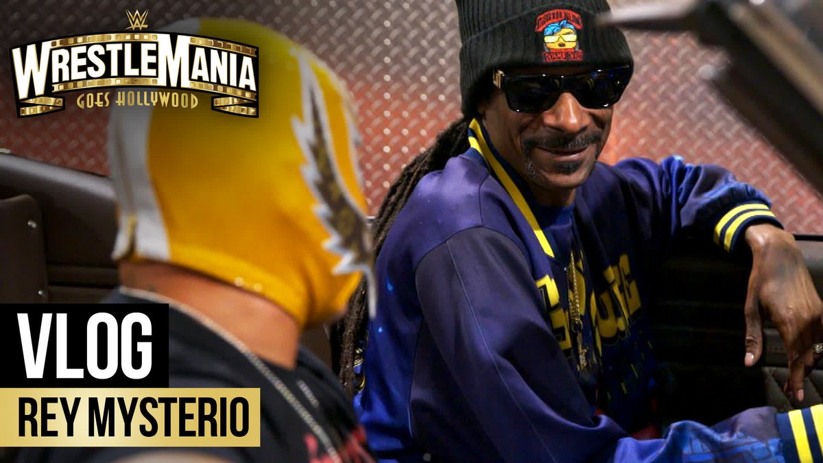 Get a special look at ♛Rey Mysterio❔ and Snoop Dogg rehearsing the WWE Hall of Famer's #WrestleMania entrance and tribute to Eddie Guerrero.
