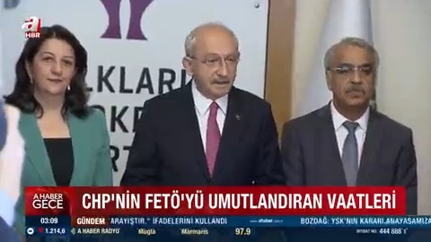 FETÖ’nün umudu Kılıçdaroğlu “Hakim, savcı, asker hepsini göreve çağıracağız” Açık açık devletten atılan tüm FETÖ’cüleri devlete geri alacağım demektir bu. 15 Temmuz 2016’da yapamadıklarını Kemal Kılıçdaroğlu ile yapacaklar.