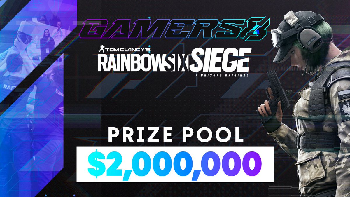 Yeah, we're thinking we're back! 😎 Rainbow Six returns to #TheLandOfHeroes with a $2,000,000 prize pool! See you again in Riyadh, Saudi Arabia on July 13-16!