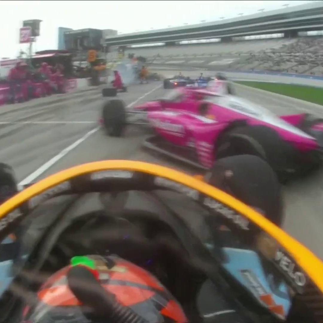 Race control gave Alexander Rossi a penalty for this. Do you agree with the call? #INDYCAR