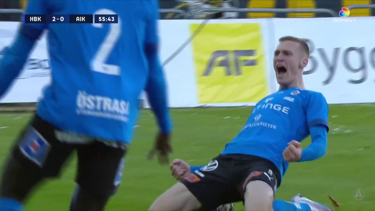 Halmstads BK utökar till 2-0 mot AIK! Nyförvärvet Viktor Granath målskytt